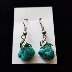 Vintage/Estate turquoise earrings